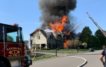 Leesburg House Fire on April 20, 2023