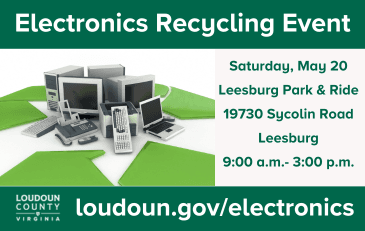Link to information about electronics recycling