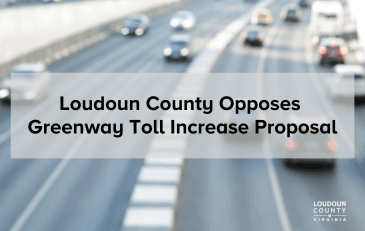 Image of cars on roadway with text about a toll increase proposal