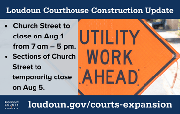 Link to information about the Loudoun County Courthouse Complex expansion project