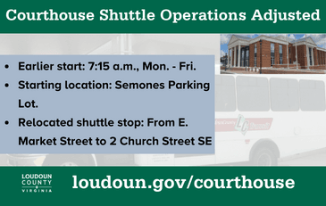 Link to information about visiting the Loudoun County Courts Complex