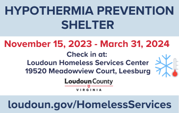 Link to information about the Loudoun County Hypothermia Prevention Shelter