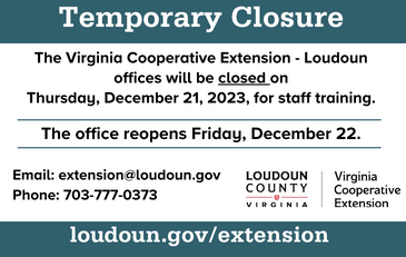 Link to information about the Virginia Cooperative Extension (VCE) Loudoun