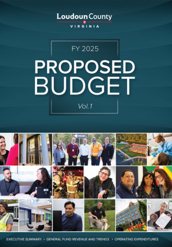Link to information about the proposed FY 2025 Loudoun County budget