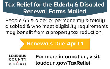 Link to information about Loudoun County Tax Relief Programs