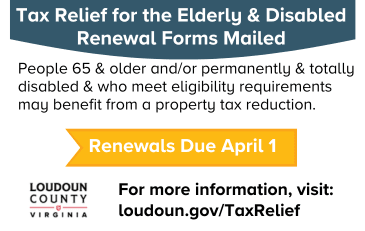 Link to information about Loudoun County Tax Relief Programs