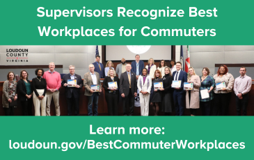 Link to information about the best workplaces in Loudoun for commuters