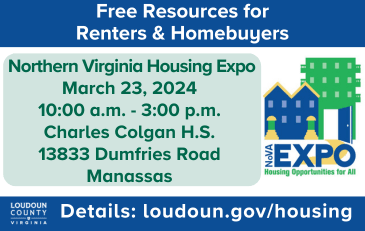 Link to information about the Northern Virginia Housing Expo and other housing programs