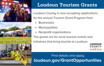 Link to information about the Loudoun County Tourism Grant program